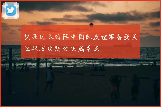 梵蒂冈队对阵中国队友谊赛备受关注双方攻防对决成看点